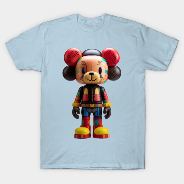 Hypebeast Kaws Figures T-Shirt by Nenok